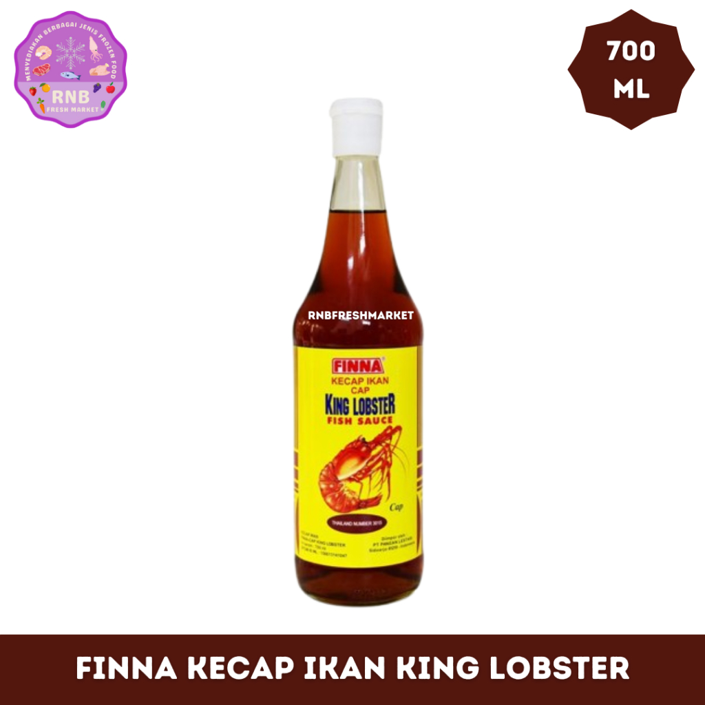

Finna Kecap Ikan King Lobster Netto 700 ml