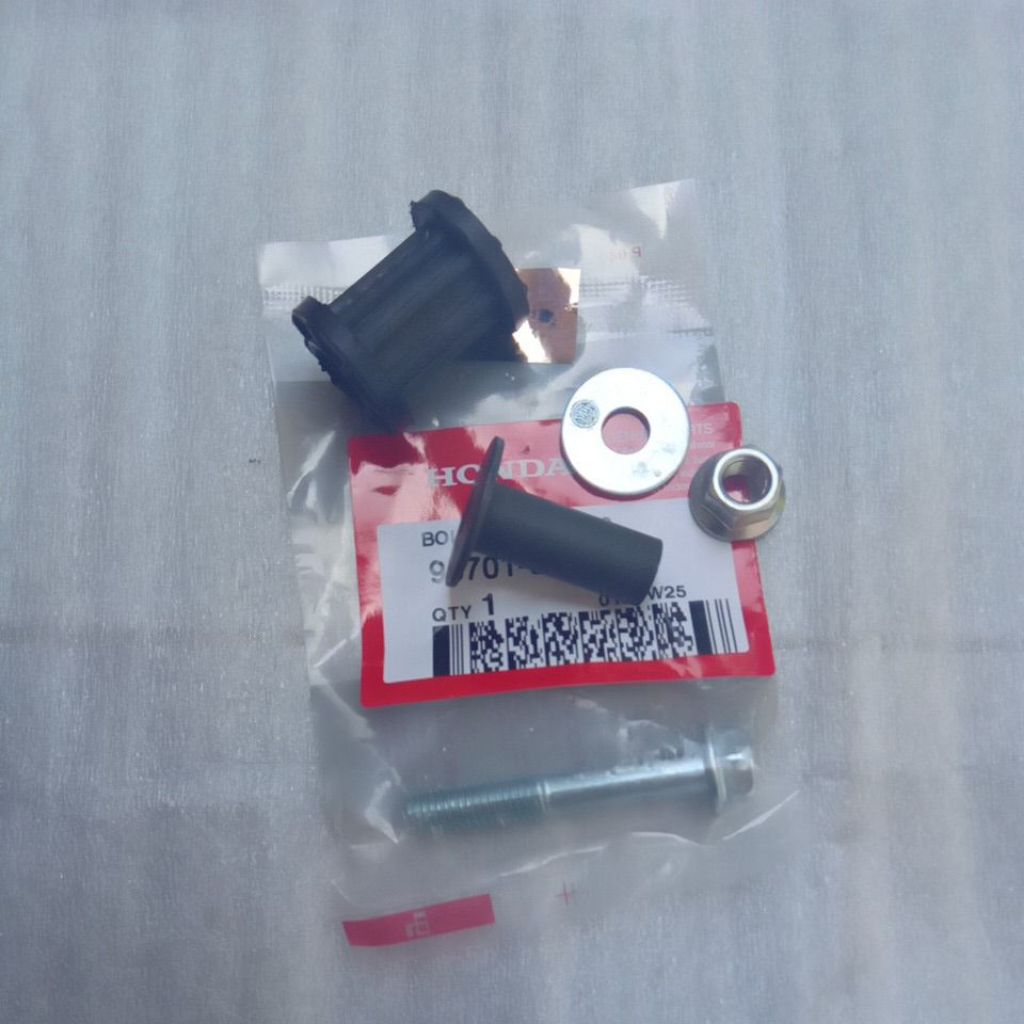 Baut Ori Set Bosh Hitam Gantungan Knalpot Belakang Honda Cb150R Old New Cbr150R