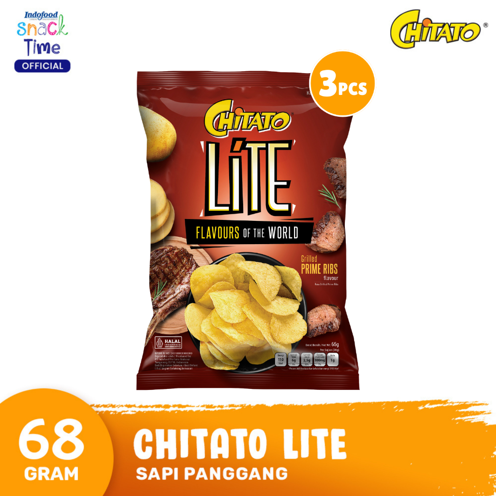 

Chitato Lite Sapi Panggang 68 Gr - 3 Pcs