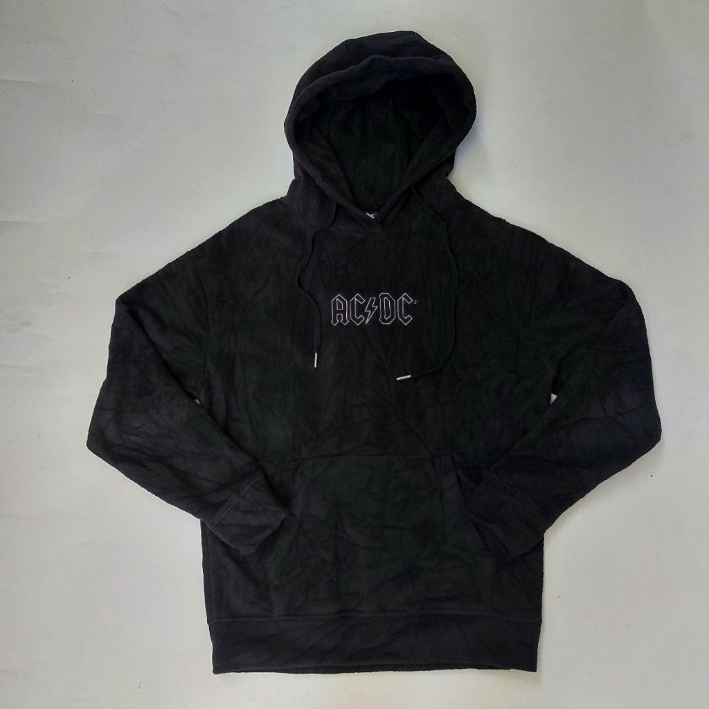 ACDC X TOPTEN Hoodie Sherpa black Bordier