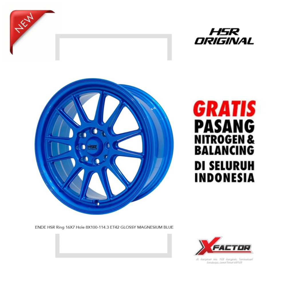 VELG MOBIL R16 HSR ENDE R16X7 H 4X100 - 4X114,3 ET42