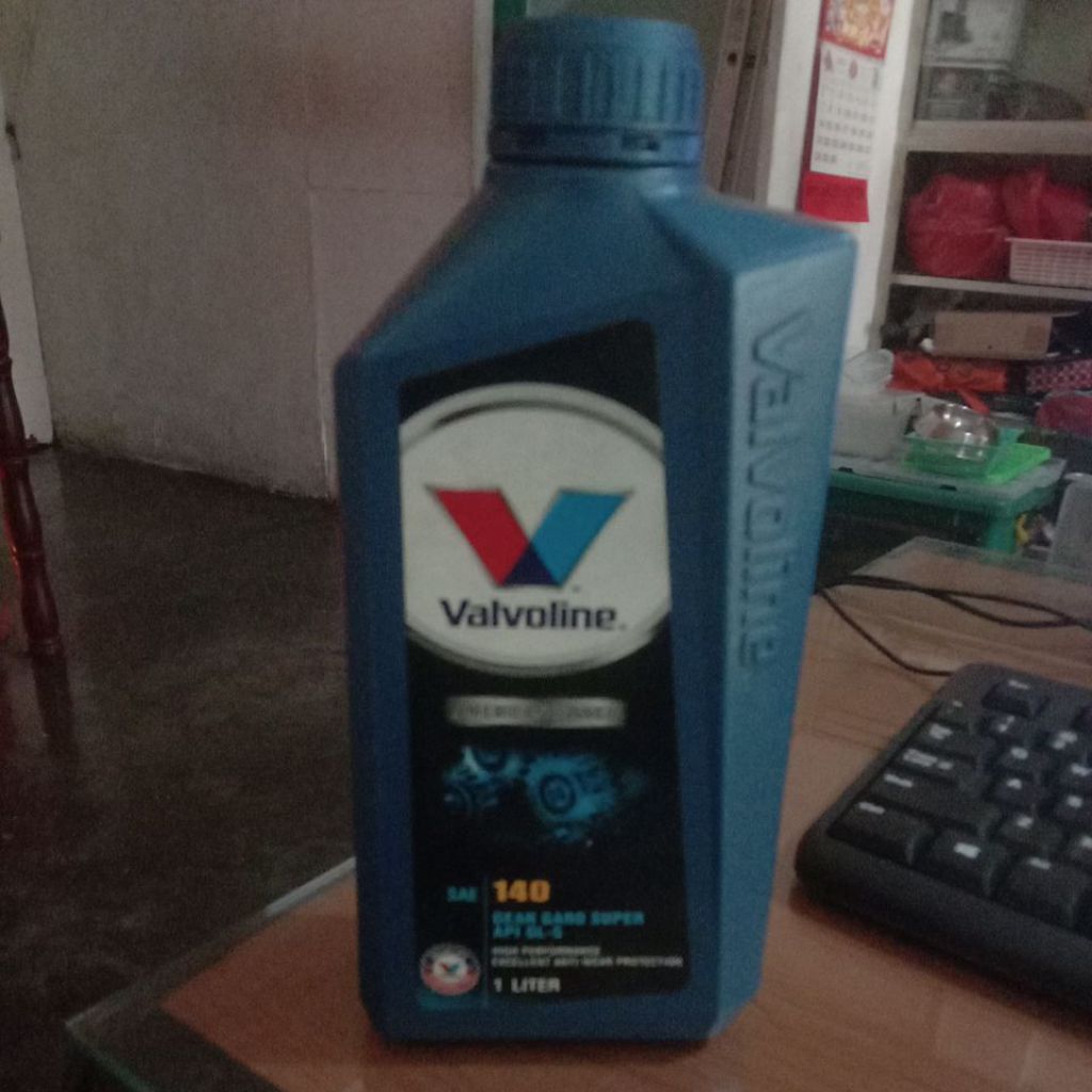 valvoline gear gard super api gl-5 140