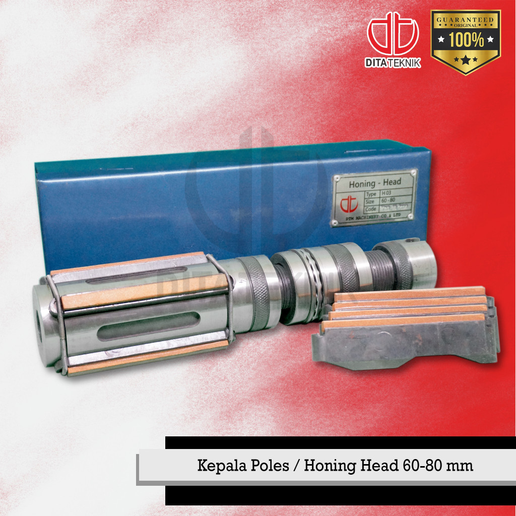 Honing Head 60 - 80 mm Kepala mesin Poles DTM cylinder boring machine