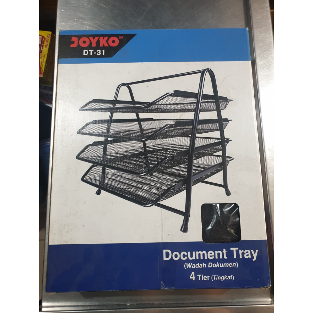 

Document Tray 4 Tingkat Joyko DT-31 / Rak Dokumen 4 Tier Joyko
