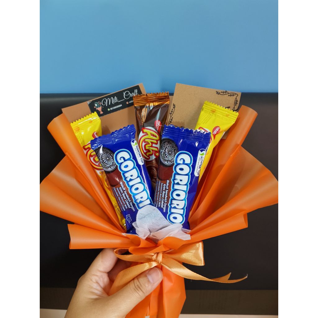 

BUKET SNACK MINI MURAH (Free kartu ucapan)