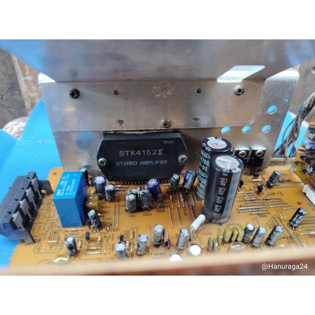kit power kompo kenwood/stk 4152ll ORI/pendingin power ampli/copotan compo