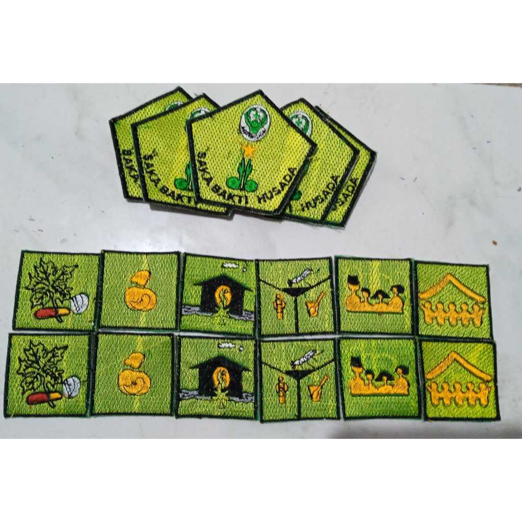 Badge Saka Bakti Husada & Krida (bordir)
