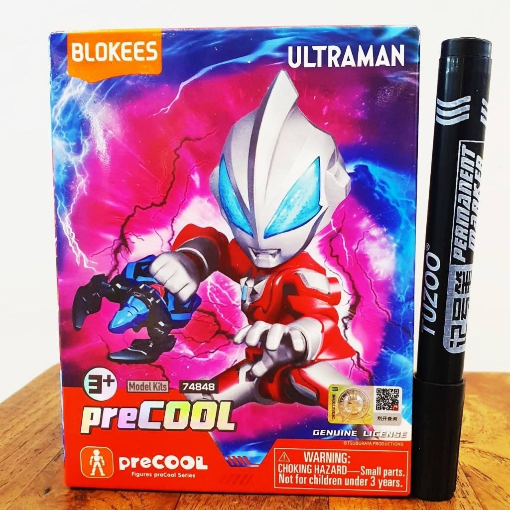 New mainan action figure blokees ultraman galaxy version Ultraman Precool Series Ultraman X Geed Pri