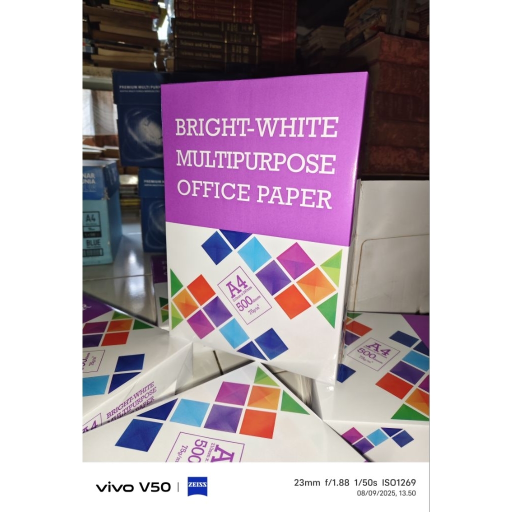 

Kertas HVS A4 75 GSM 1 Rim - Isi 500 Lembar