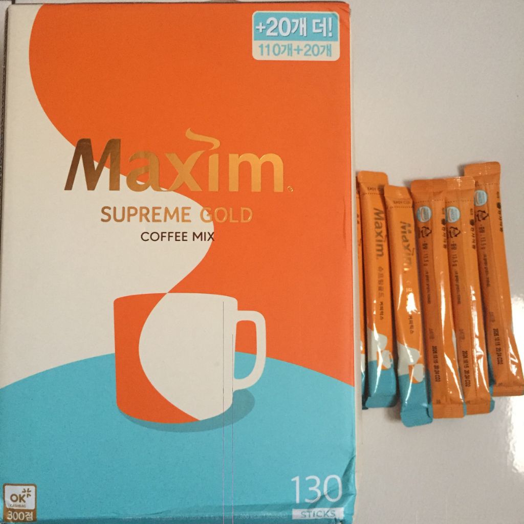 

Coffee Maxim Supreme Gold (MIN BELI 10) baca deskripsi