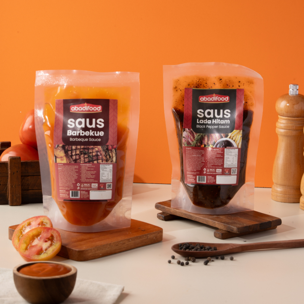 

[Paket Hemat] Bundle Saus BBQ Original + Black Pepper AbadiFood