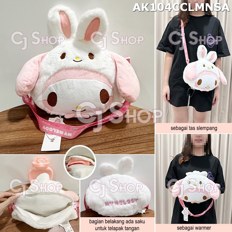 My melody Kuromi Cinnamoroll  Warmer Bag, Kantong Air Panas Miniso AK104 AK105 AK106