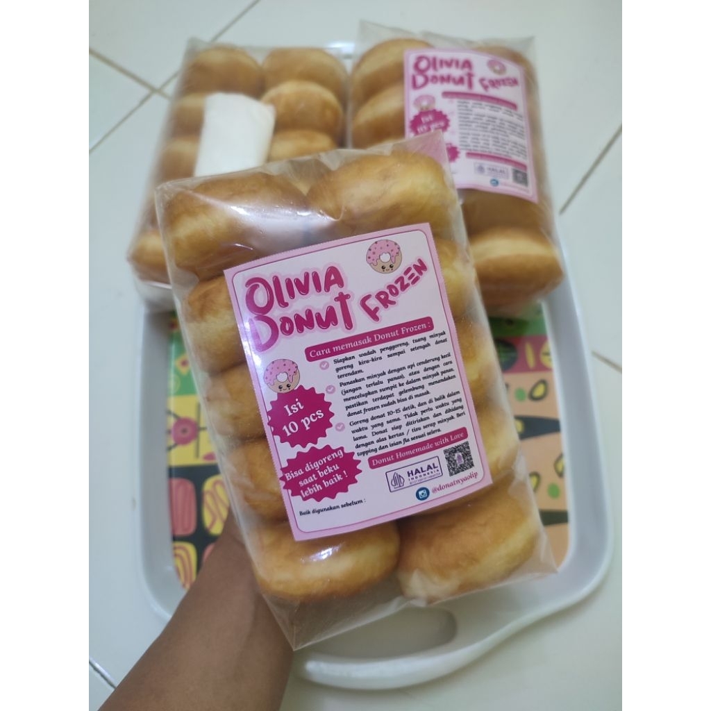 

Donat Frozen Homemade by Olivia Donut | Sudah Sertifikat HALAL
