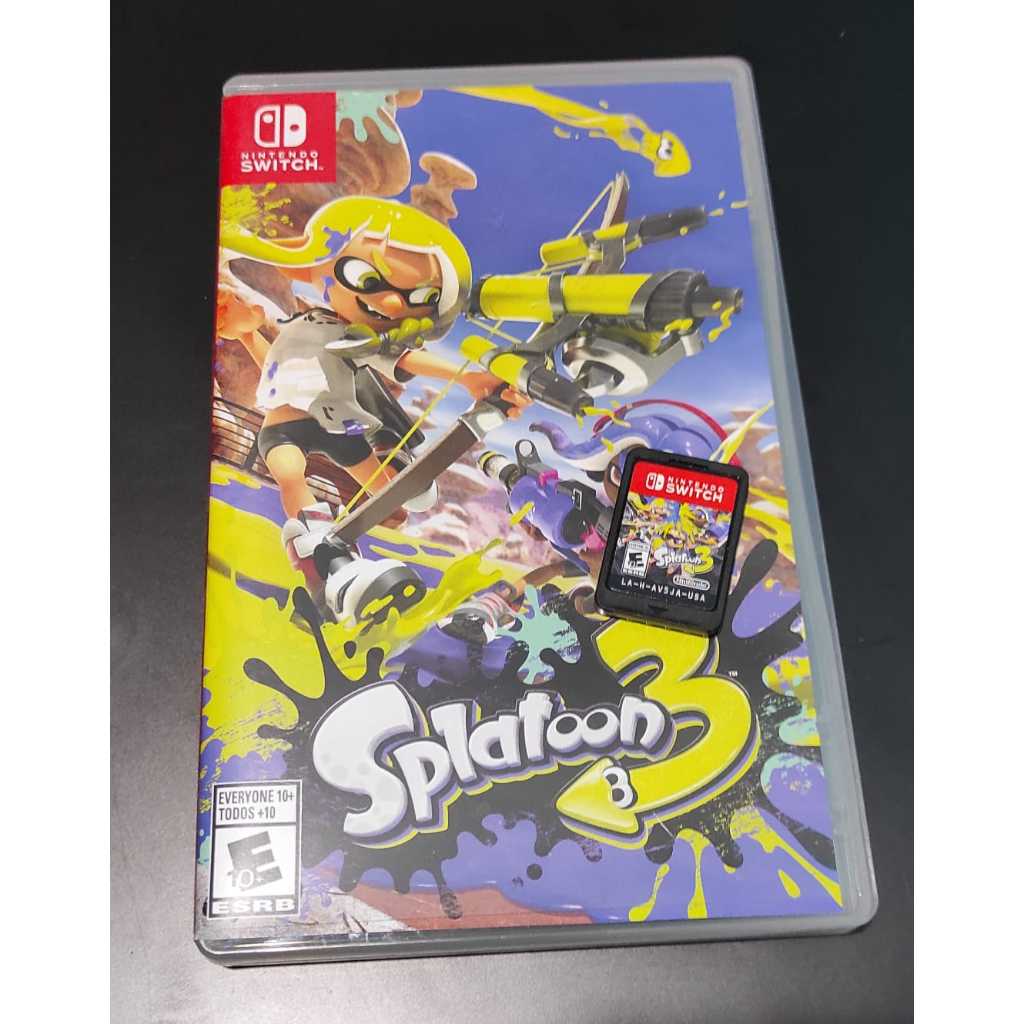 Splatoon 3 Nintendo Switch Game Second