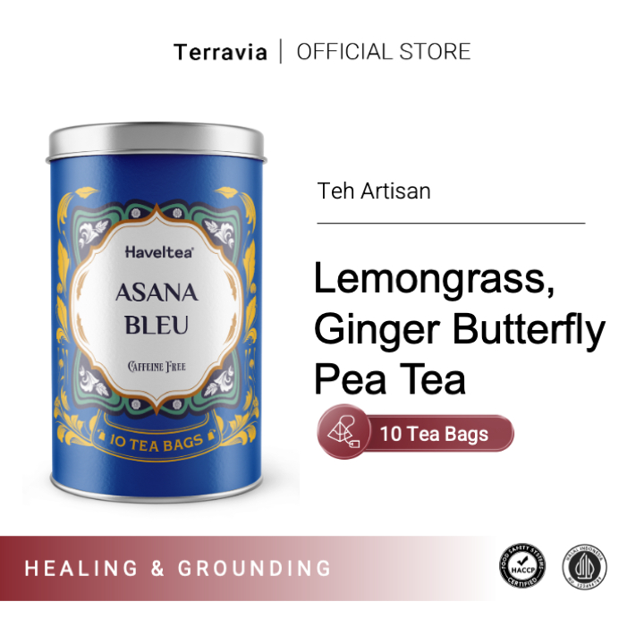 

Haveltea Asana Bleu Butterfly Pea Telang Tea Teh Bunga Telang Premium