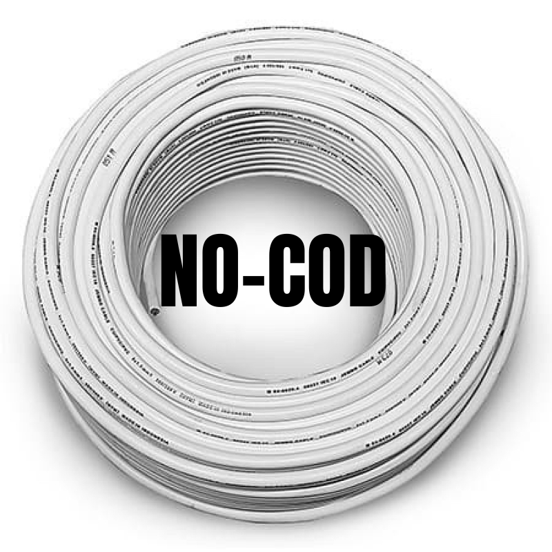 KABEL SERABUT ETERNA NYMHY 2x0,75 2x1,5 2x2,5 ECER METER KABEL LISTRIK PUTIH TEMBAGA KAWAT SERABUT