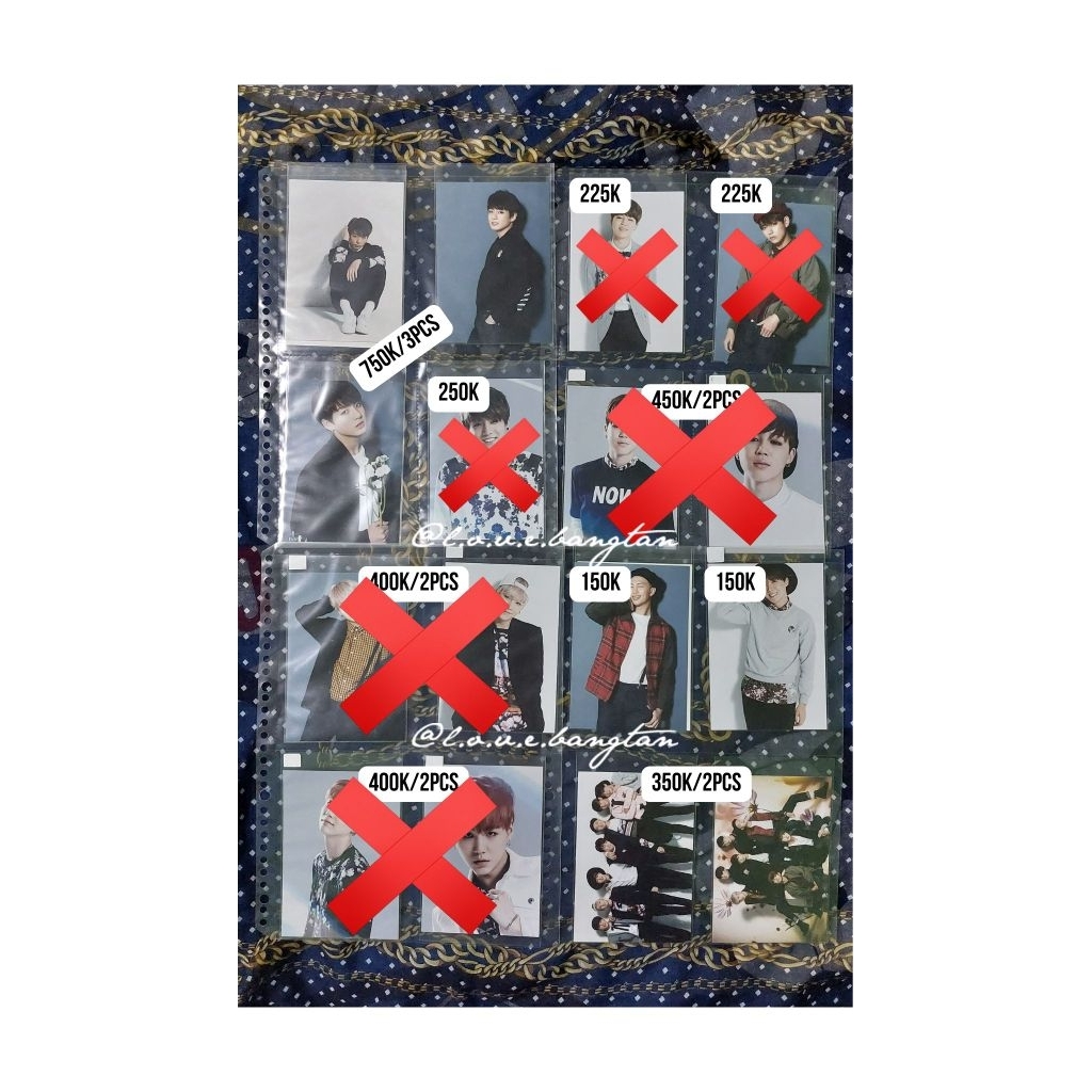 BTS I Need U For You Shibuya Marui Japan photoset