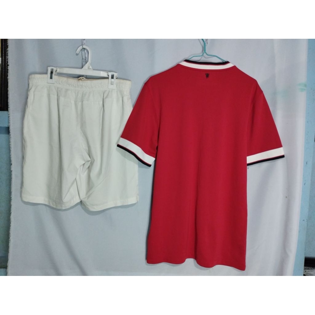 Jersey Manchester United Merah Putih Home 2014 Set *OriginaL