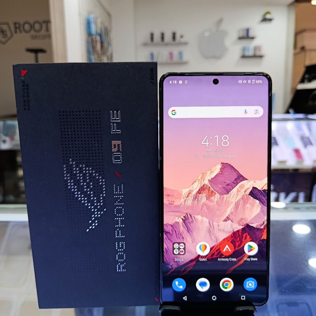 ASUS ROGPHONE 9 FE 12/256 ASUS ROG PHONE 9FE 12/256 SECOND BEKAS GARANSI PANJANG