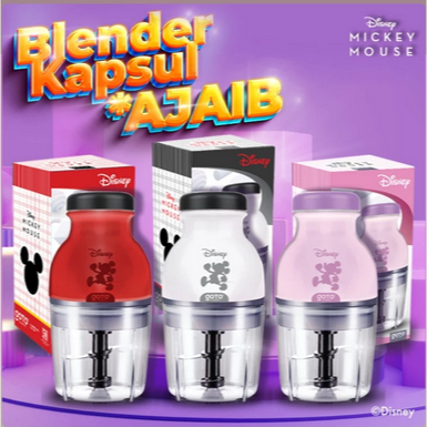 Goto Chappy X Disney Chopper Blender Kapsul Bumbu Penggiling Daging