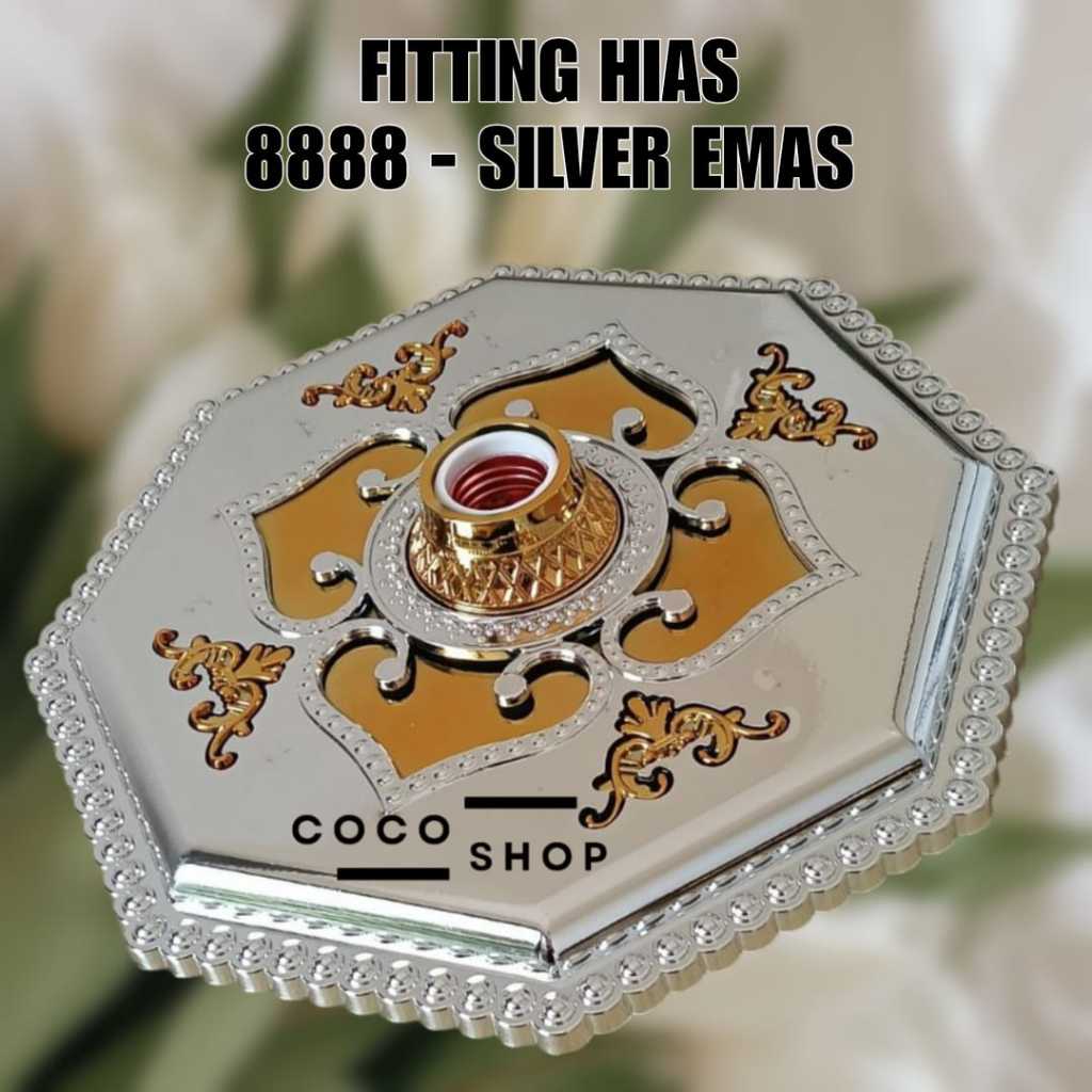 Beaded Bloom Fitting Lampu Ornamen Batik /Ornamen Plafon Pvc/Fitting Lampu Plafon Hias Ss-8888/9999