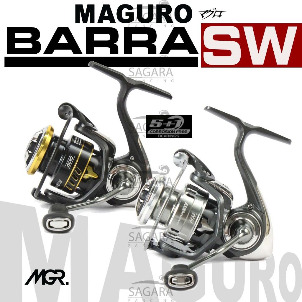 Reel Maguro Barra SW | Reel Micro | Reel Ultra Light | Reel Pancing Spinning Power Handle