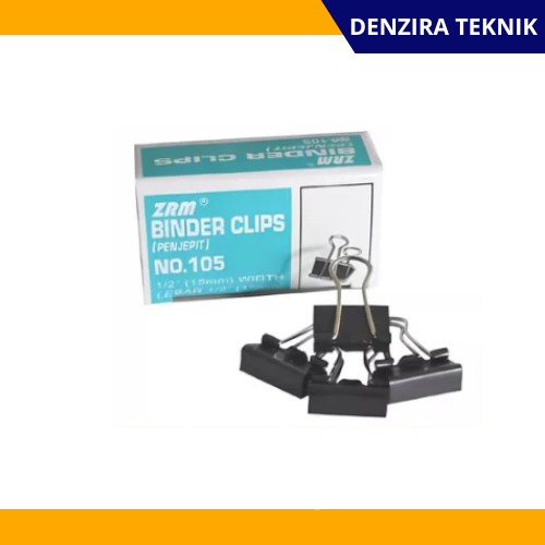 

Binder Paper Clip/Penjepit Kertas Hitam ZRM 105