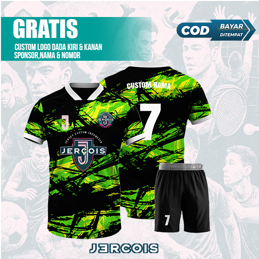 JERCOIS | CUSTOM JERSEY BOLA | CUSTOM JERSEY FUTSAL | CUSTOM JERSEY BADMINTON | CUSTOM JERSEY SATUAN