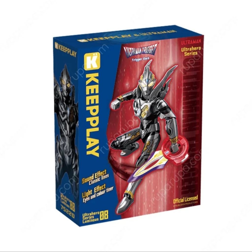 Keepplay Ultrahero Series Luminuous Ultraman Trigger Dark 08 75220