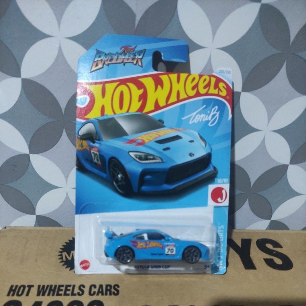 hot wheels toyota gr86 cup biru