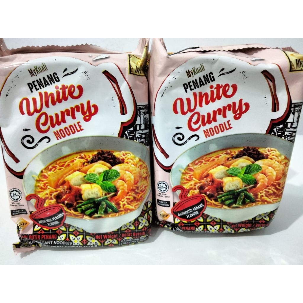 

MyKuali Penang White Curry Noodle – Mi Instan Kari Putih @ 110g / packs