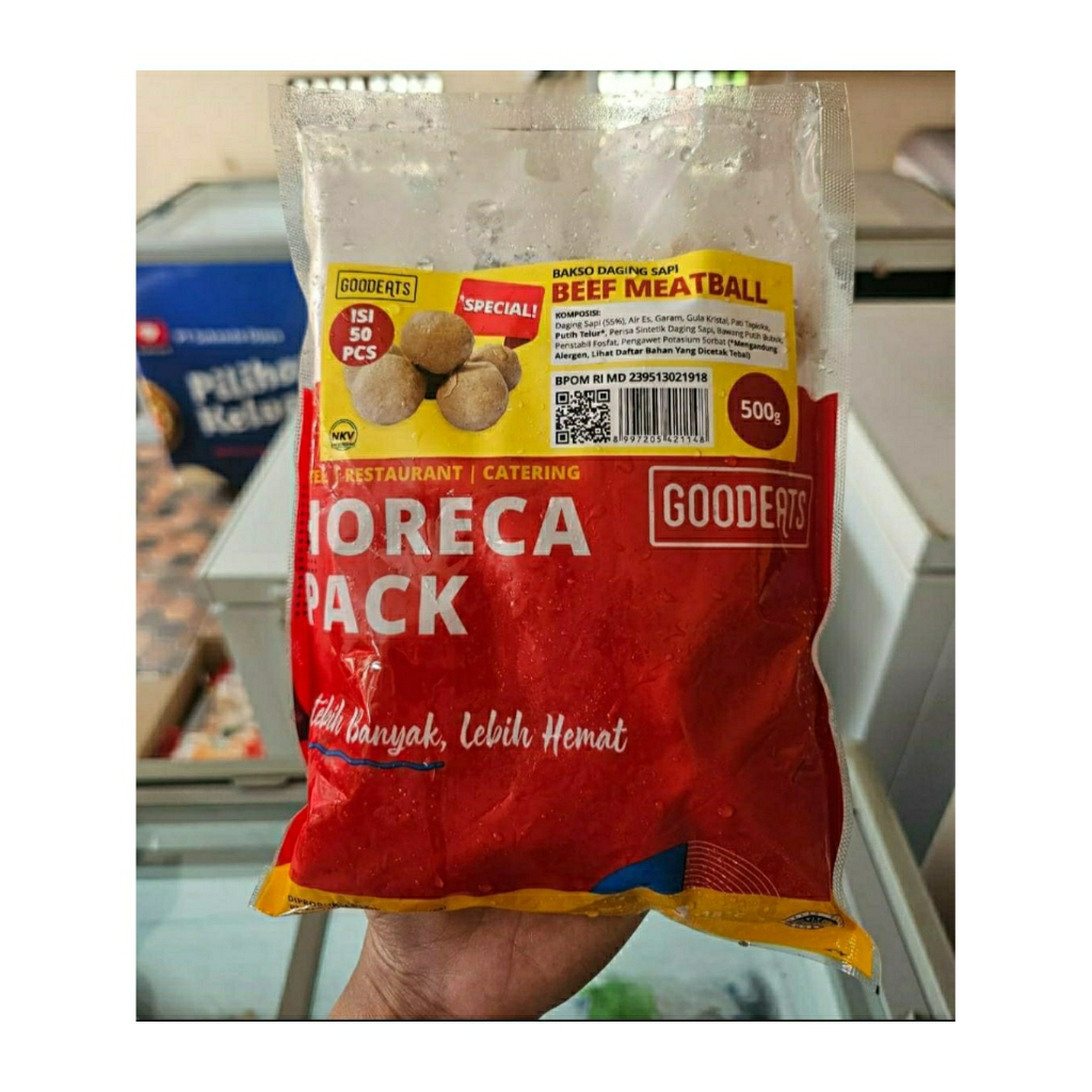 

Goodeats Bakso Daging Sapi Spesial 500 gram