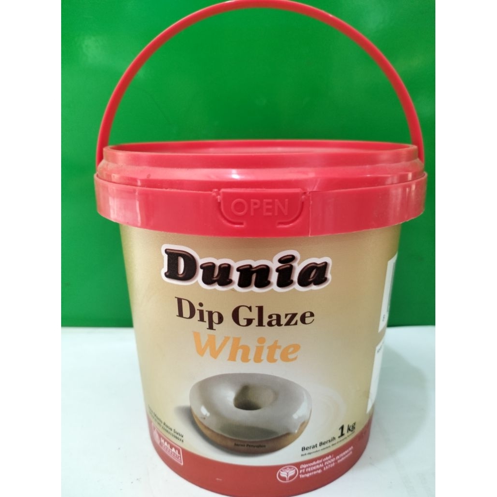 

Dunia dip glaze 1 kg white