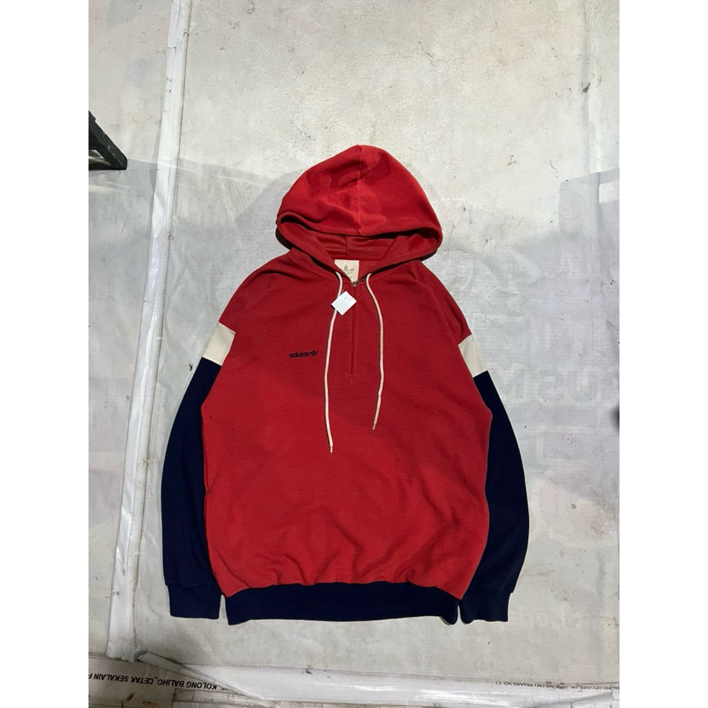 Halfzip Hoodie Adidas Vintage