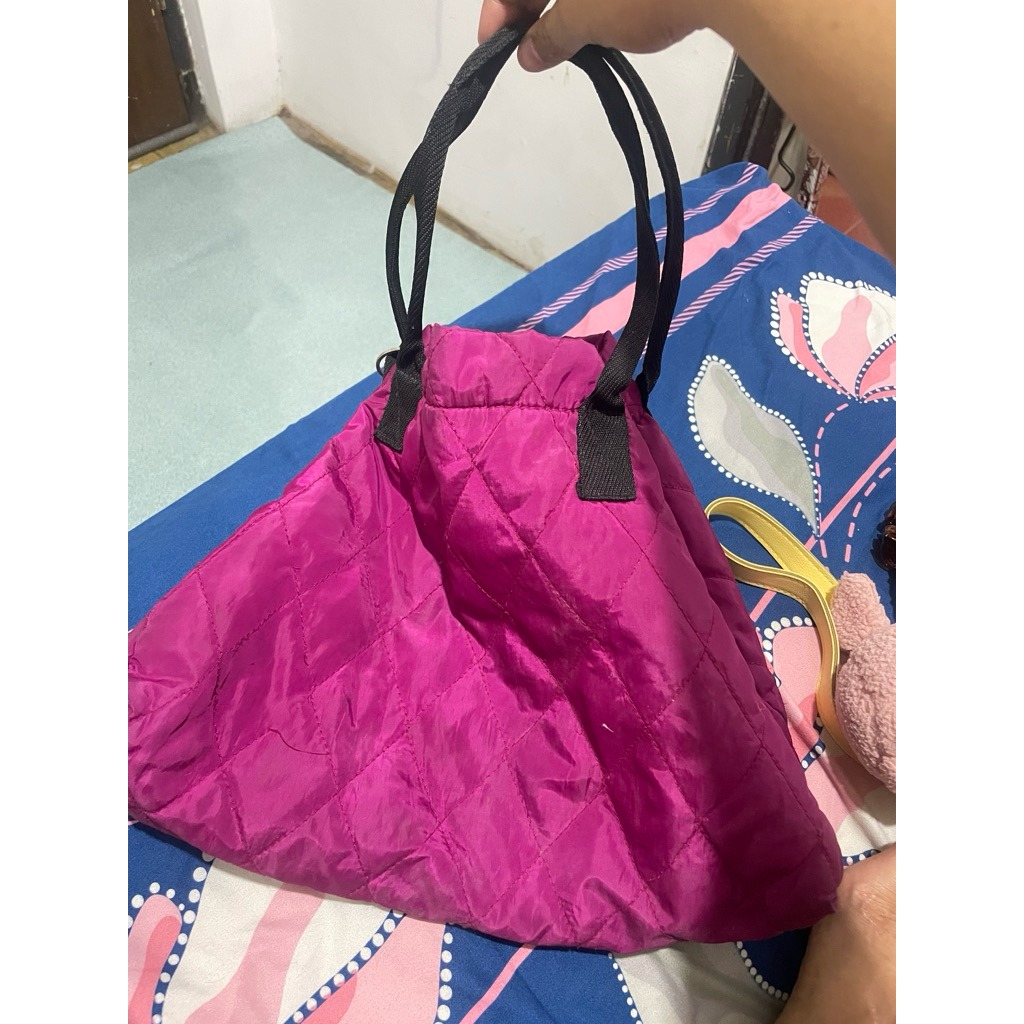 handle bag warna pink fuschia