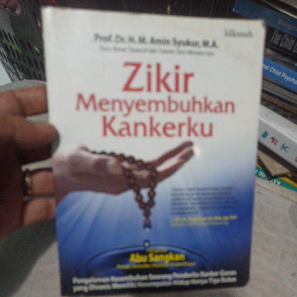 buku Zikir menyembuhkan Kankerku