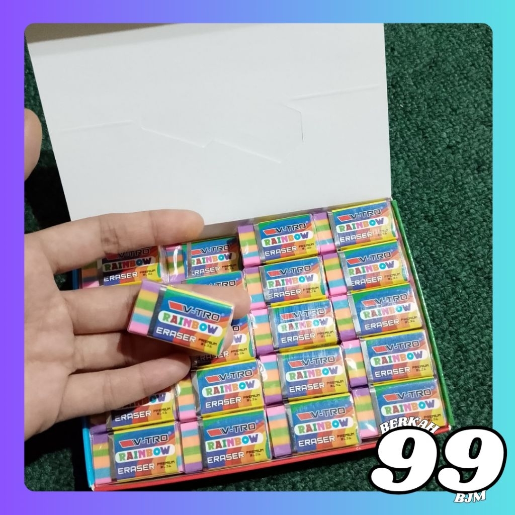 

Penghapus Pensil / Colorful Hitam Putih