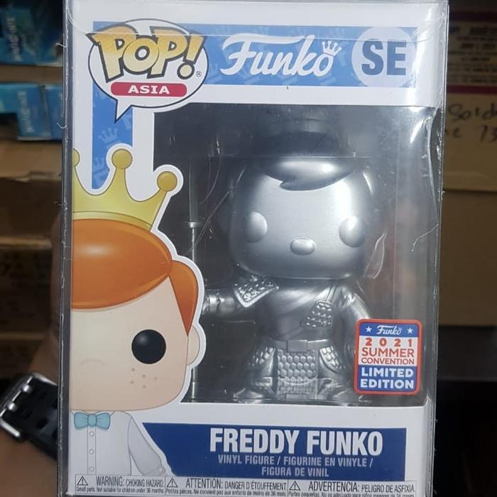Funko POP Freddy Funko as Guan Yu Silver [Shanghai Event Exclusive]