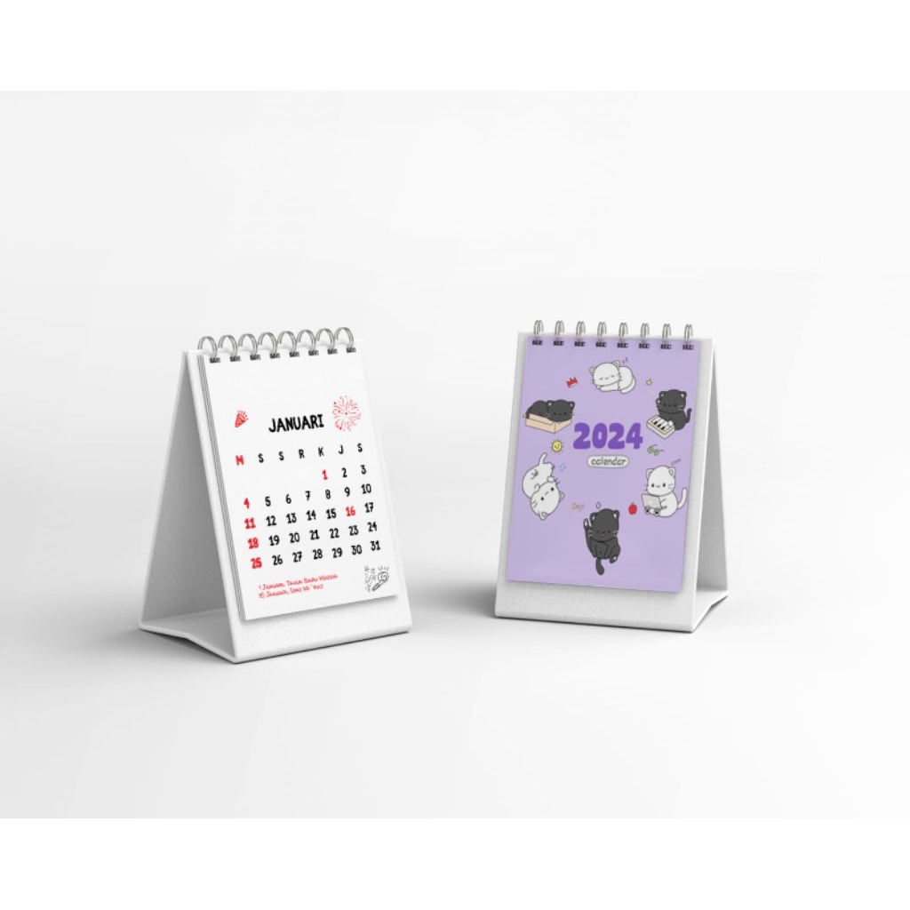 TOOKE - Kalender 2026 / Calender Meja 2026 / Kalender Meja 2026 / Kalender Meja Murah / Kalender Mej