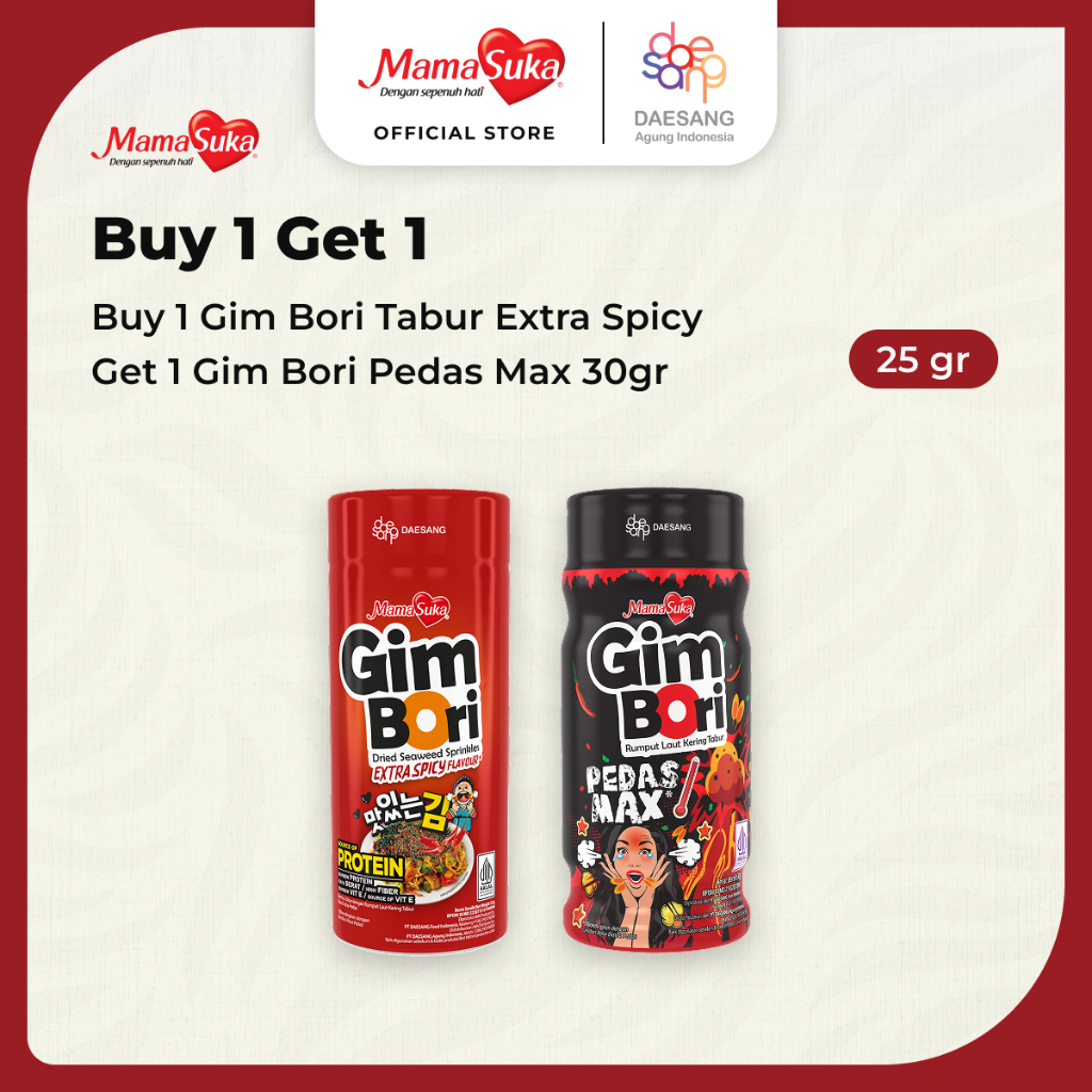 

MamaSuka - Gim Bori Extra Spicy 25 gr