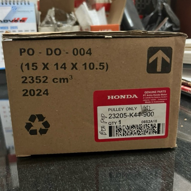 Pulley Only Honda K44 Beat Pop