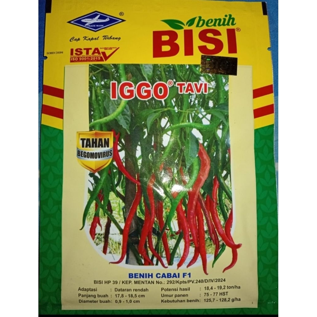 BENIH CABE IGGO TAVI 2.000 BUTIR