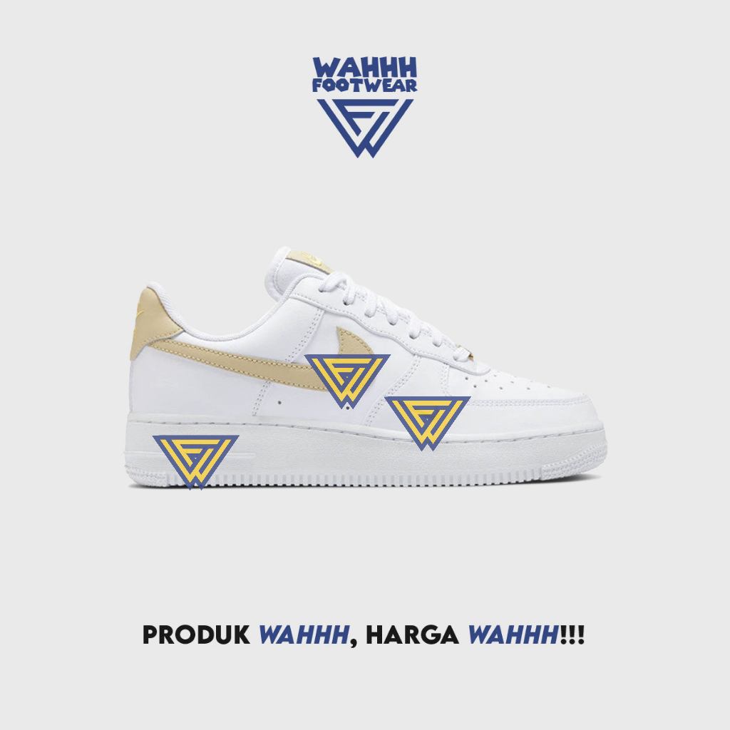 NK Air Force 1 - Essential White Gold