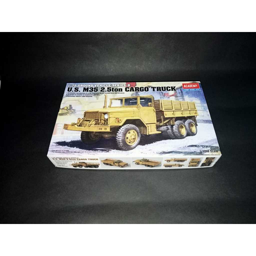 Model Kit 1:72 Academy US M35 2,5TON Cargo Truck No.13410