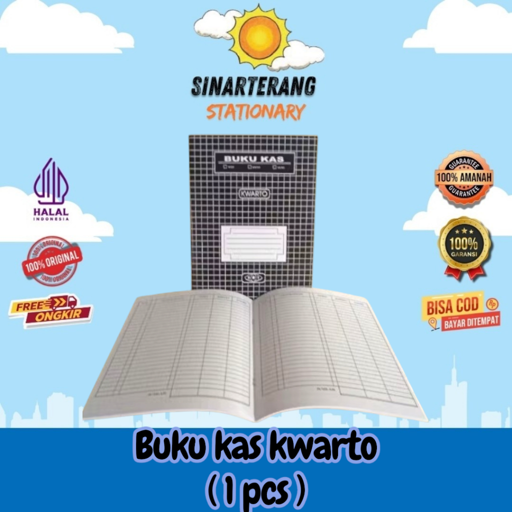 

Buku Kas Kwarto ( 1 Pcs )