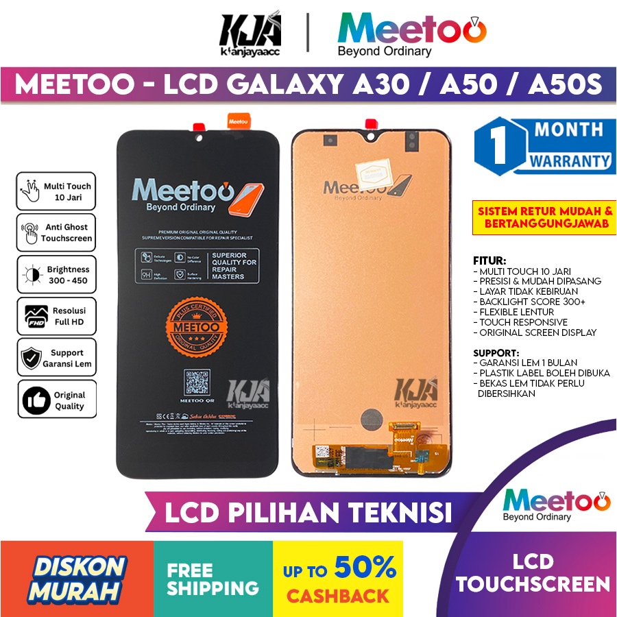 LCD Original Samsung A50S A507 A507FN A507F Touchscreen Hp ORI