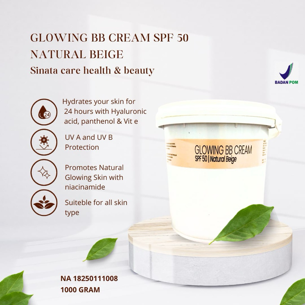 glowing bb cream  kiloan bpom ( touch up )