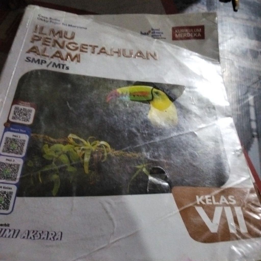 Buku IPA 1 SMP kurikulum merdeka bumi aksara
