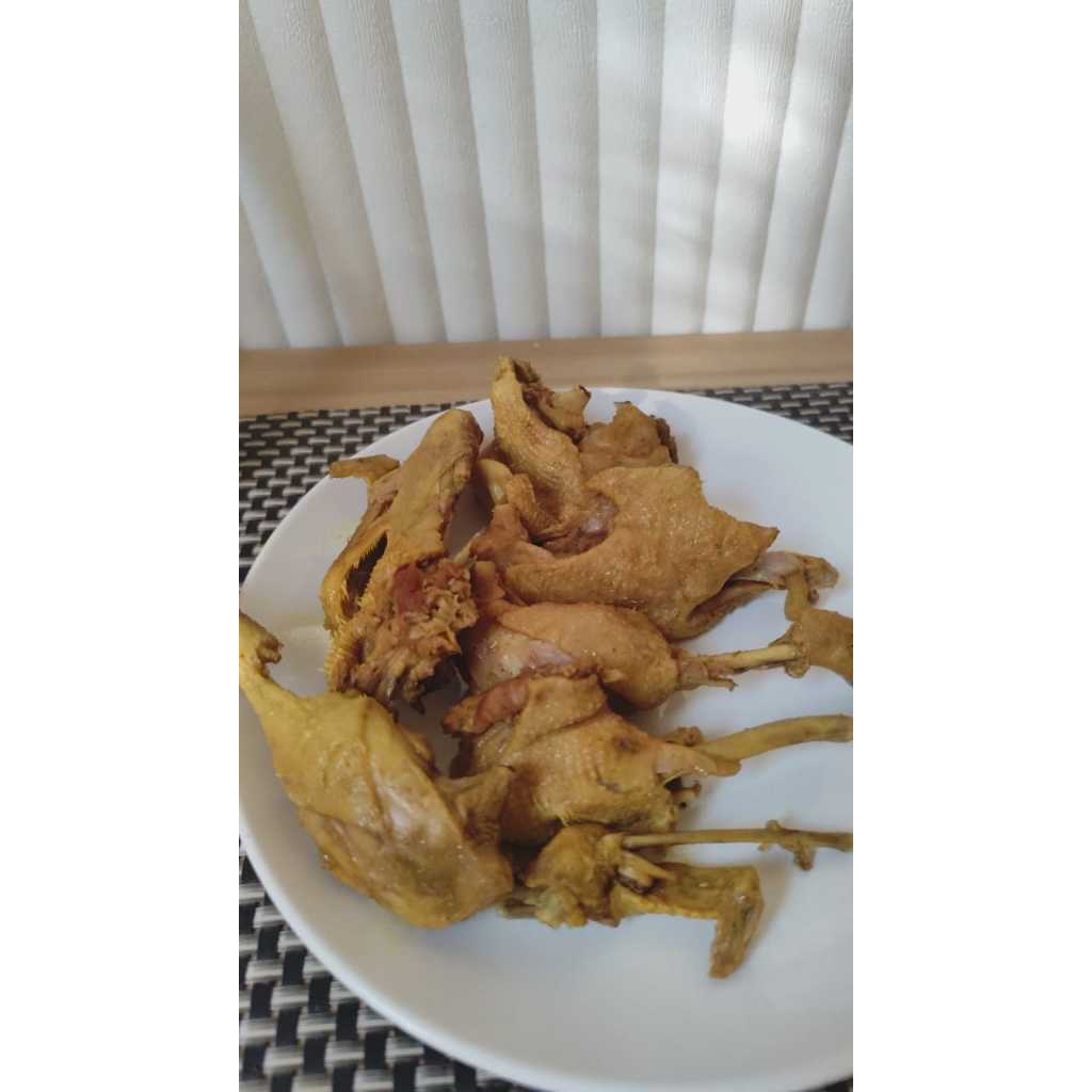 

Bebek UNGKEP EMPUK ukuran standar 1 ekor (4 potong) banyak bonus