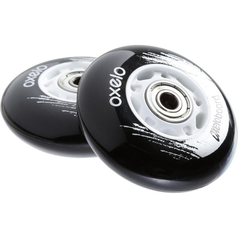 Oxelo Roda 88A Oxelo Waveboard x2 - Hitam